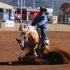 Tyson Randle and Chex N Flashy are Jr Reining Champions